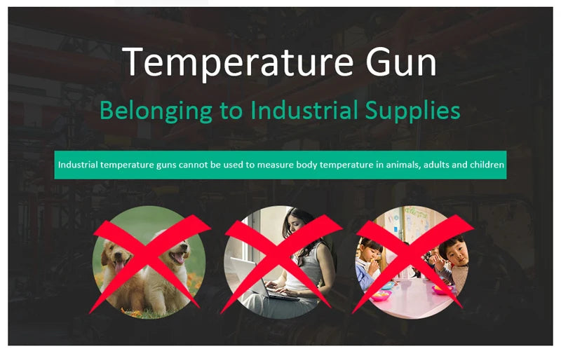 Digital Infrared Thermometer -50-550C Non-Contact Digital Laser Thermometer Gun For Meat Buffalo Milk BBQ Cooking Thermometer