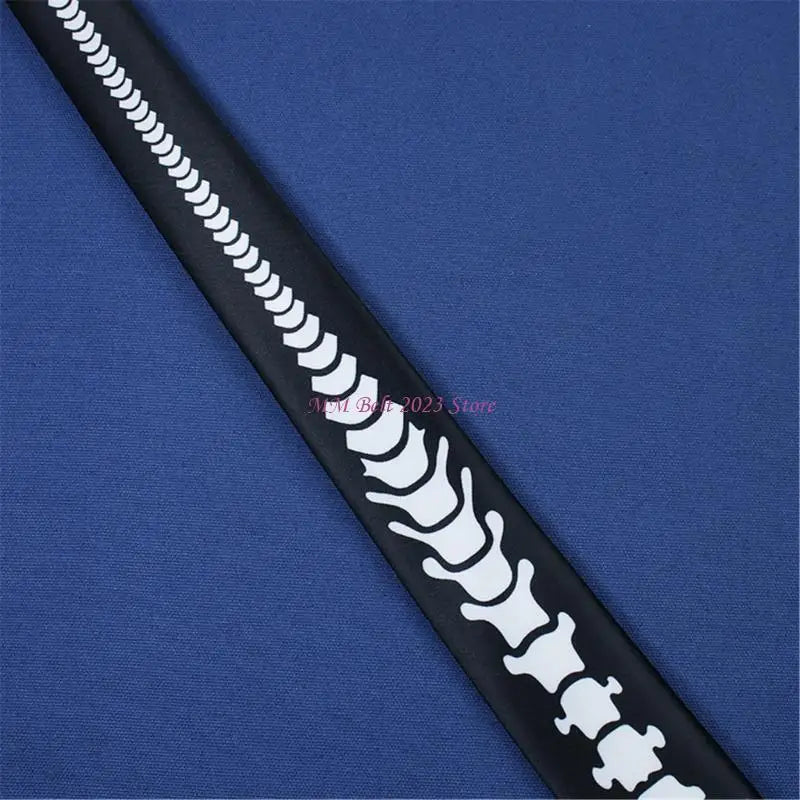 Eye Catching Skull Themed Tie Evening Banquets Necktie Gentleman's Necktie for Corporate Event Celebrations