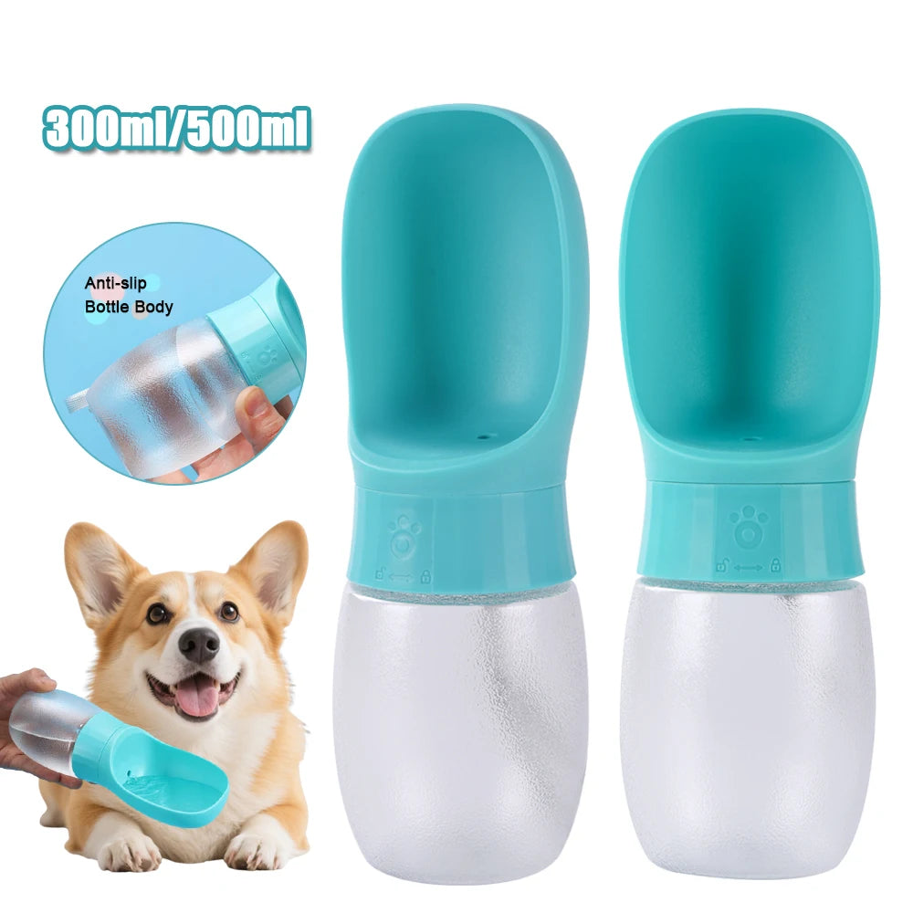 Puppy Water Bottle Portable Dog Drinking Bowls For Small Big Dogs Cat Outdoor Leakproof Pet Water Dispenser Feeder Pug Supplies
