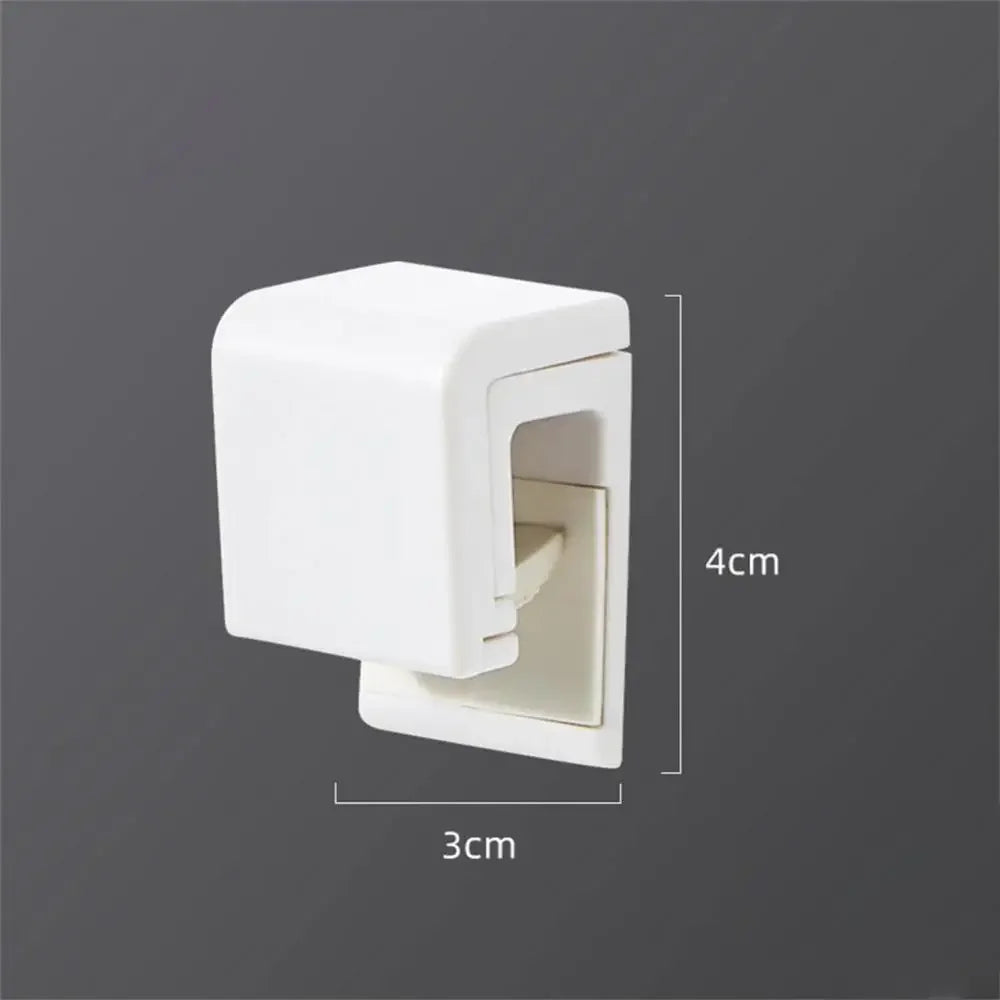 Bathroom Toothbrush Holder Wall Mounted Toothpaste Rack Punch-free Tooth Brush Storage Holder Bathroom Accessories