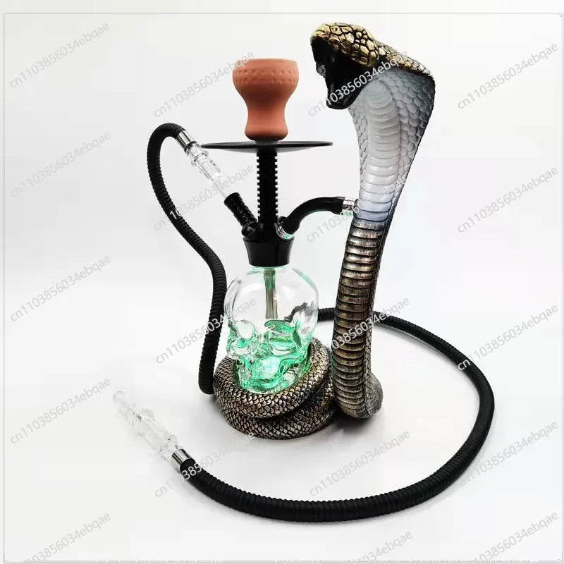Arab Shisha, Cobra Shape Shisha, Light Shisha Hookah