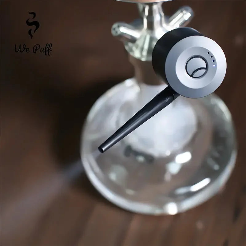 WE PUFF Shisha Blower Automatic Electric High Horsepower Hookah Starter Huuka Air Pump Sheesha Chicha Narguile Accessories