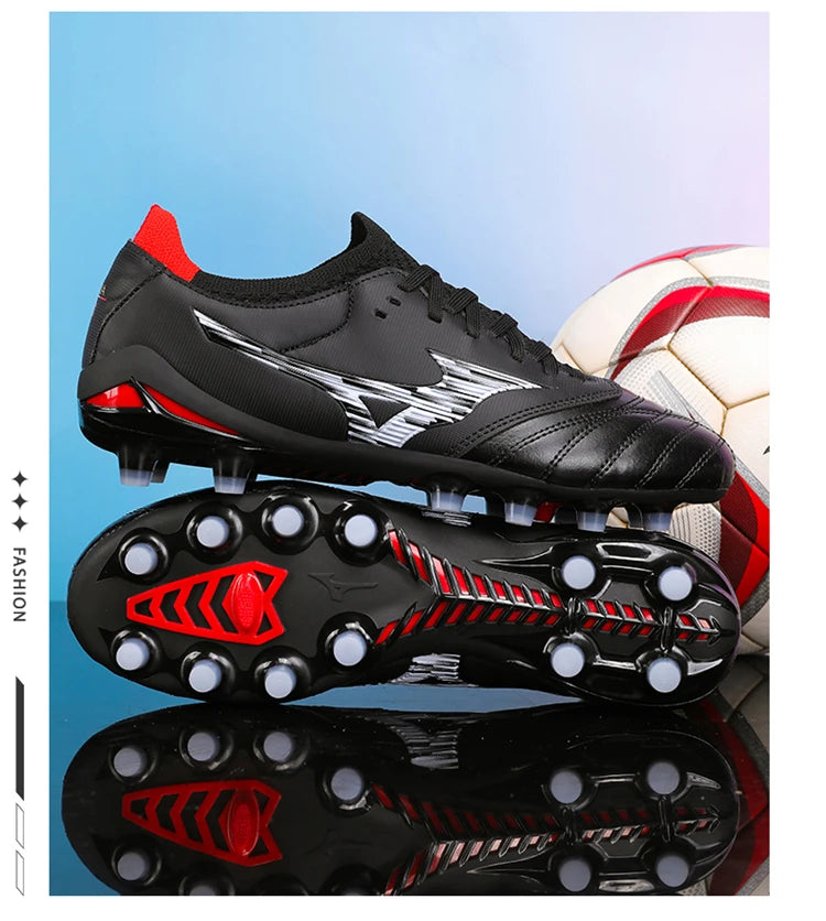 Soccer Shoes Men's Football Boots Grass Training Sports Society Soccer Cleats Non-slip Football Field Boot Crampons De Football