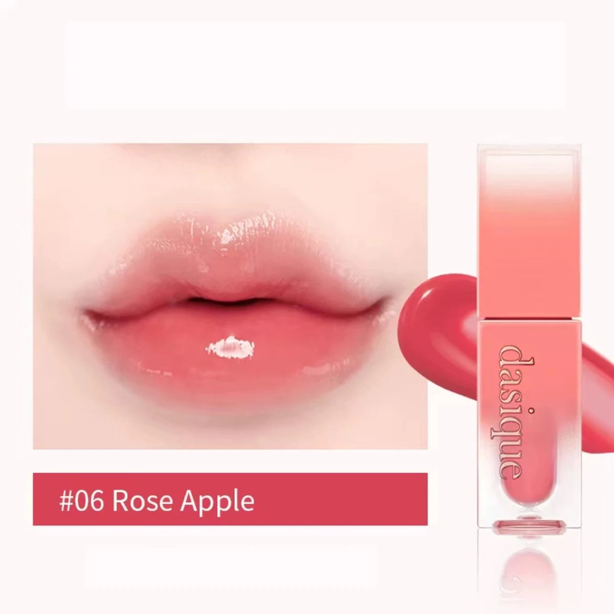 [ClearanceSale] Dasique Juicy Dewy Tint,Mirror-Like Glossy Finish,Smooth & Lightweight,Long-Lasting Wear,K-Beauty,Korean Makeup