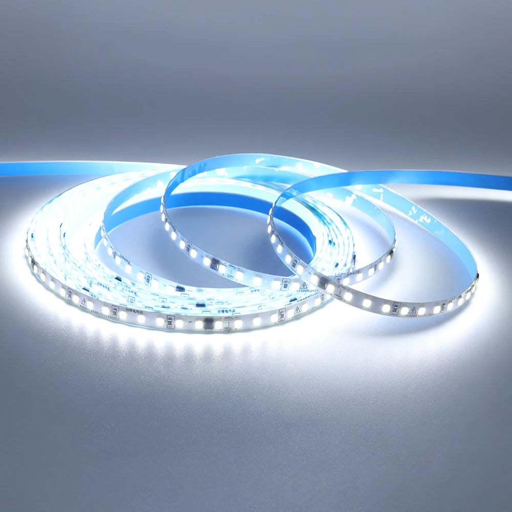 10m 20m 50m 220V 2835 LED Strip Light No Need Driver High Bright 120LEDs/M Flexible Tape Lights IP44 Waterproof Home Lighting