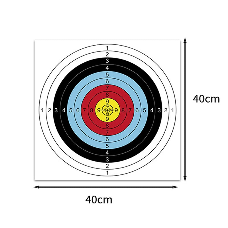 Archery Targets Paper,  Bow and Arrow Targets for Hunting Backyard, Archery Target Practice Accessories