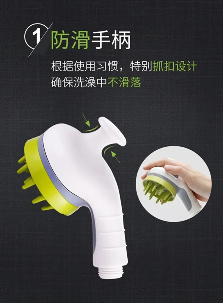 Pet showerhead, dog specific showerhead, showerhead faucet, pressurized showerhead, aerator, thickened