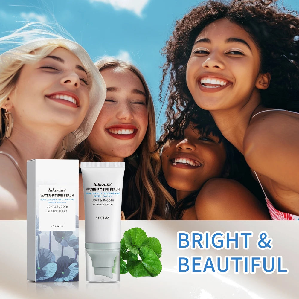 SPF50 Facial Centella Sunscreen Protector Solar Sunblock Skin Whitening Cream Korean Moisturizing Protector New Care Body