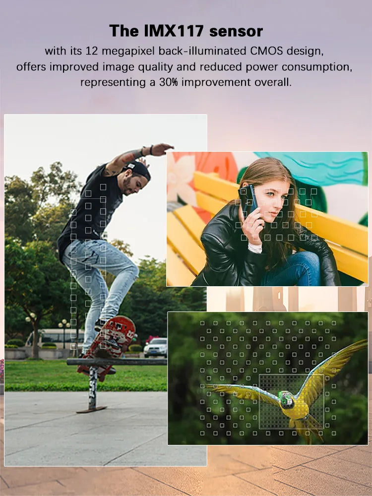 HAWKEYE FIREFLY Q6 V3 Camera 4k@24fps 14.7/28.5/90/150 Degree Focal Length Lens For FPV Racing Drone RC Airplane