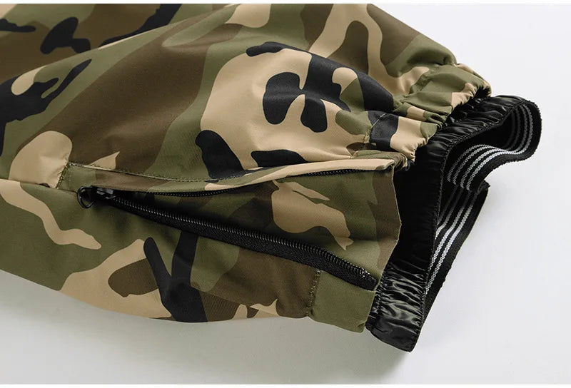 Ski pants for men and women windproof waterproof warm thick camouflage and velvet snow pants snowboard ski pants
