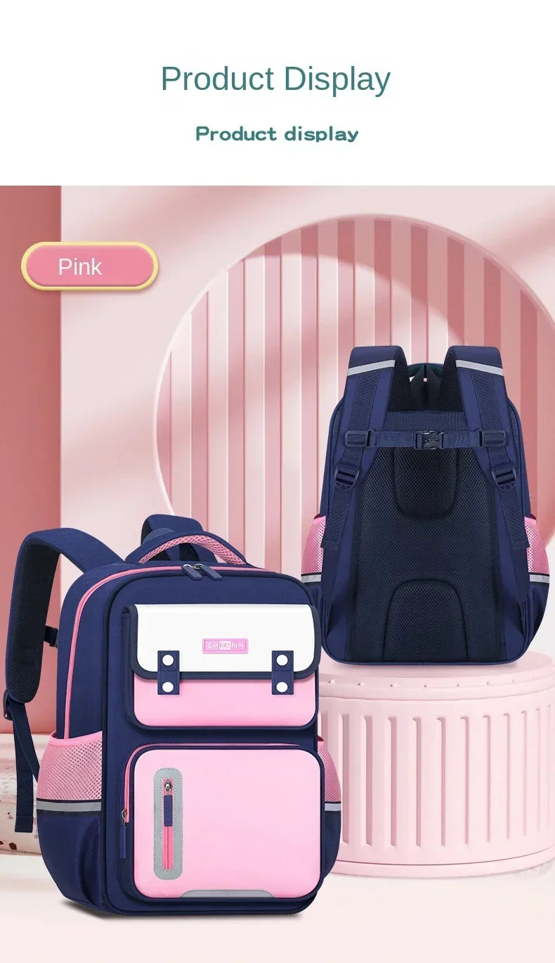 Childrens Schoolbag Fashion New Boys Girls Student Primary School Schoolbag Kids Waterproof Childrens Shoulder Bag Schoolbag