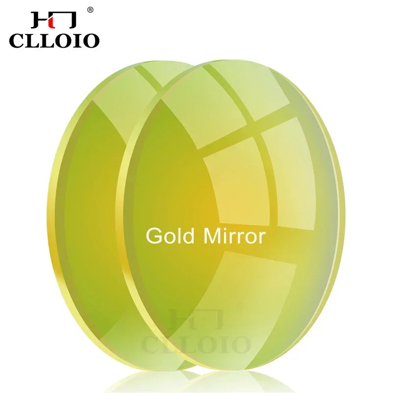 CLLOIO Progressive Multifocal Prescription Polarized Sunglasses Lens 1.56 1.61 1.67 1.74  CR39 Resin Aspheric Anti-Glare Lenses