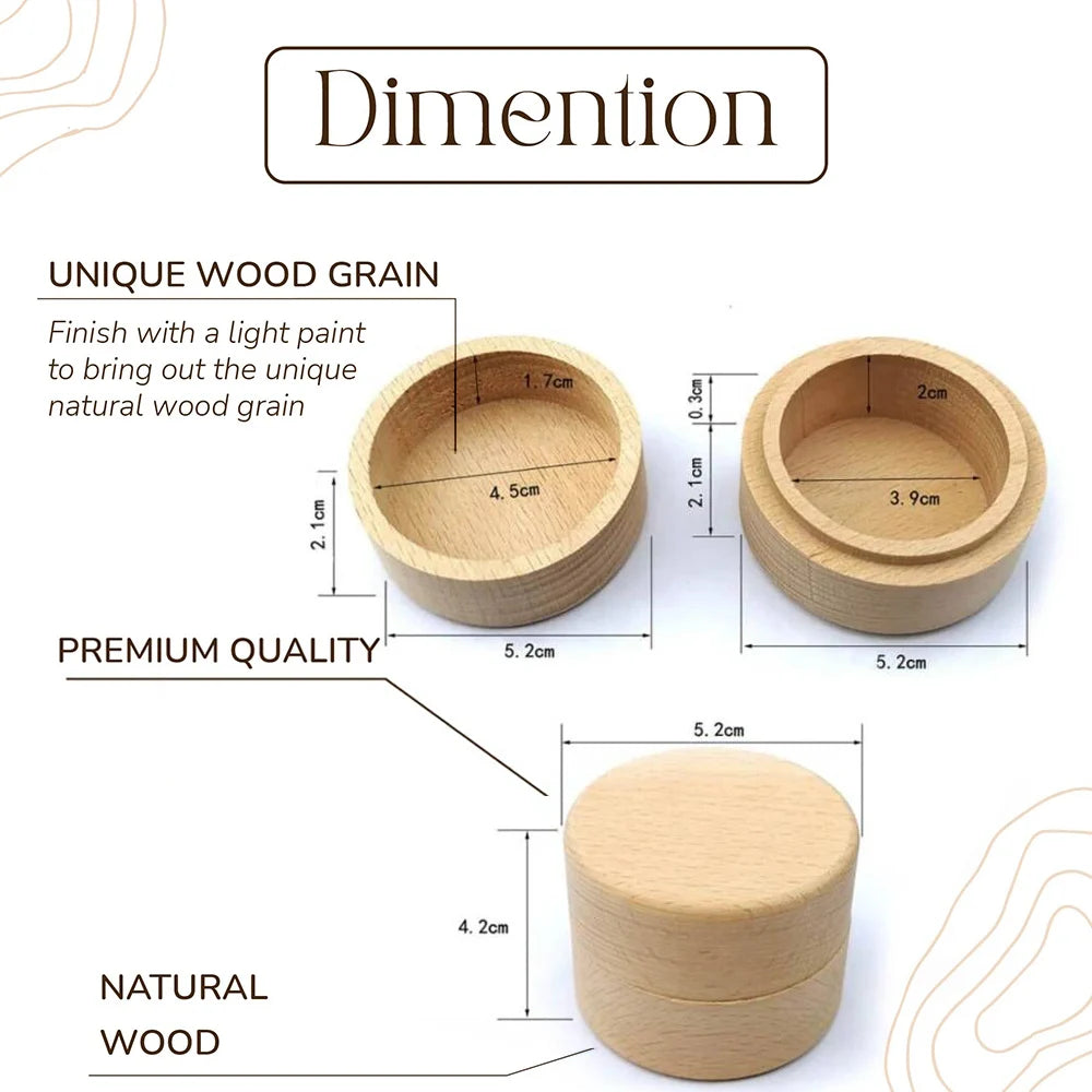 Personalised Baby First Tooth Wooden Tooth Box Milk Teeth Storage Collect Teeth Custom Name Keepsake Boxes Abiraterone acetate