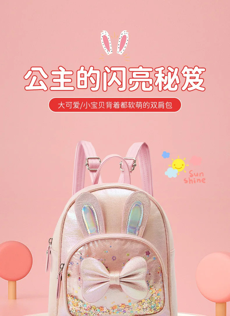 New Shoulder Bag Fashiona Cute Sequined School Bag Personalized Trendy Girl Bags Back To School Large Capacity Vacation Backpack