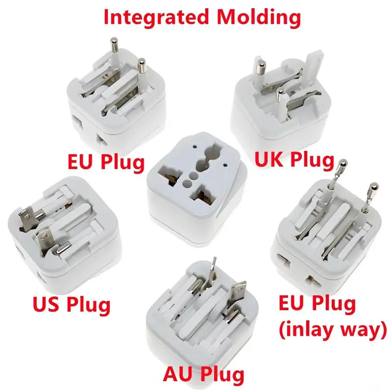 Travel Adapter US AU UK EU Japan Mulit Plug Socket With Voltage Indicator WONPRO-WAT World Smallest