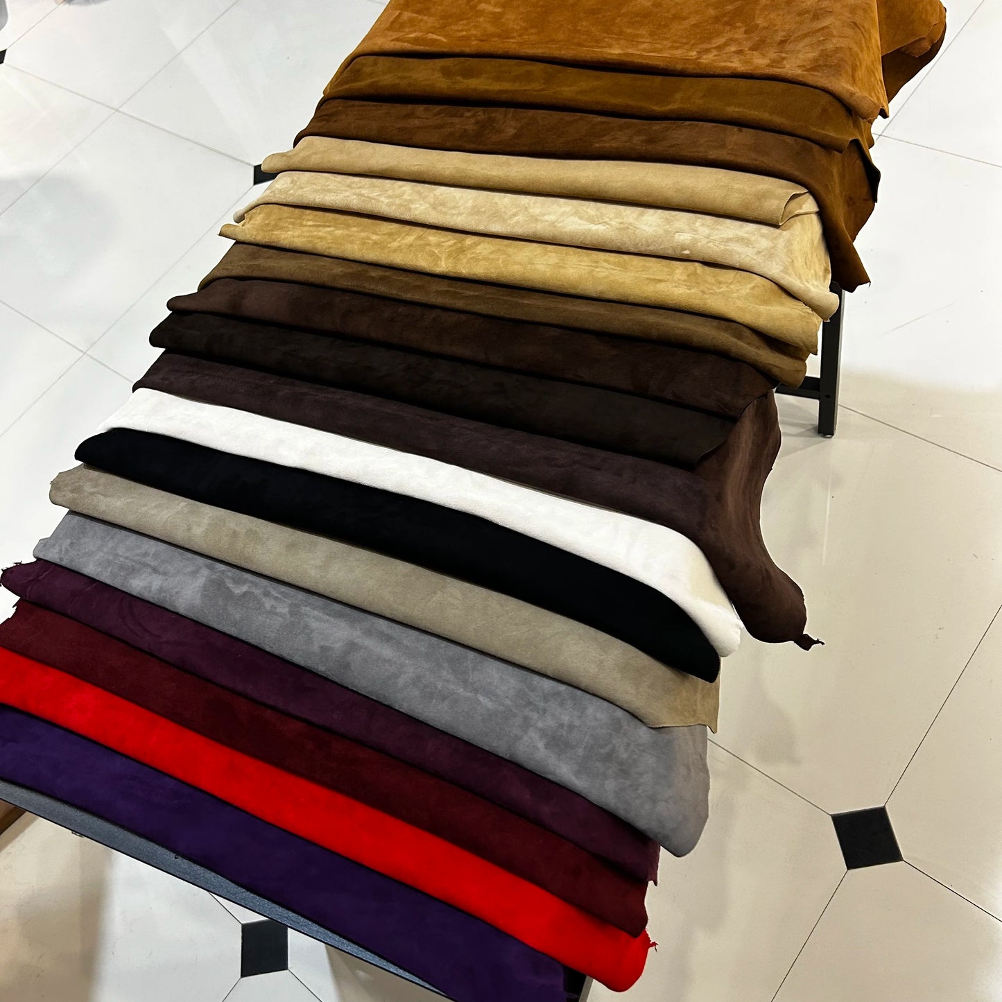 Winter Suede Long Fur Coat Mongolia Long Sheep Fur Collar New Arrival Camel Fur Jacket
