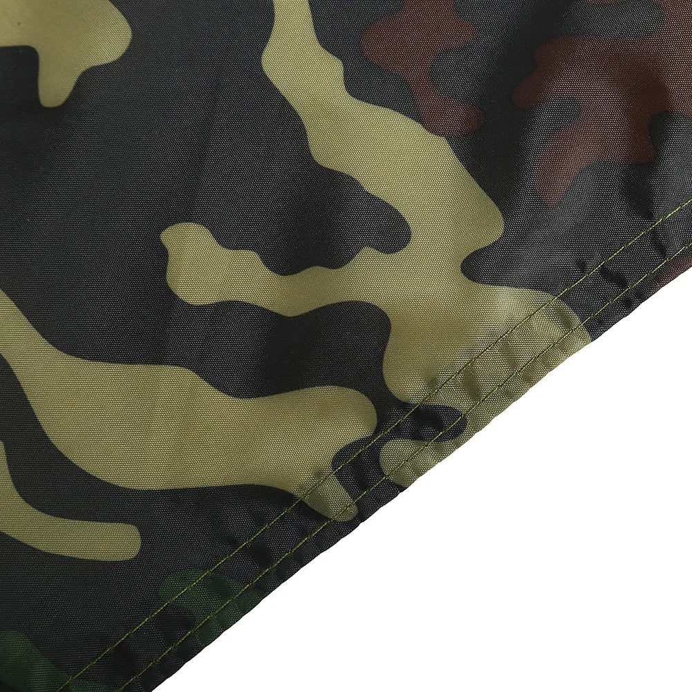 Camouflage Outdoor Tent Tarp Nylon Fabric Portable Lightweight Rainproof Mat RainTent Tarp Shelter for Camping