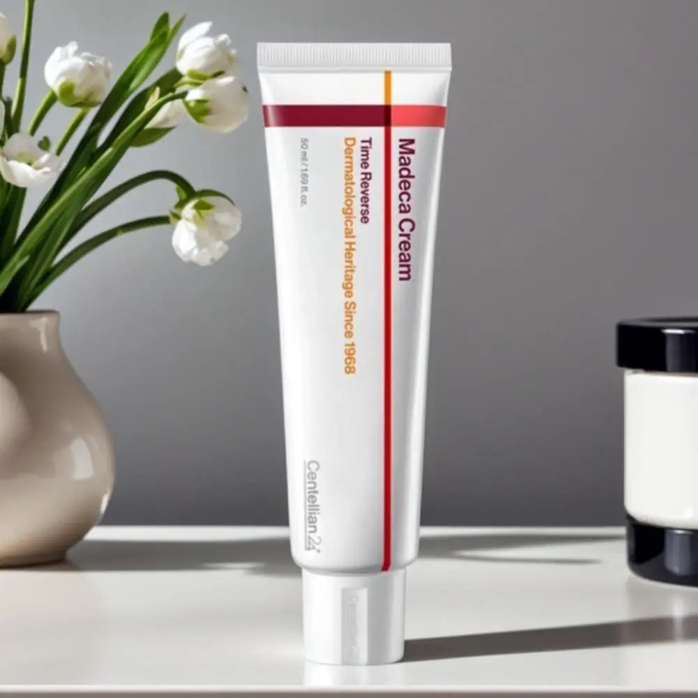 Korean Centella Asiatica Firming Face Cream - Daily Nourishing Moisturizing Anti-Wrinkle Spot-Smoothing Dry Skin Care