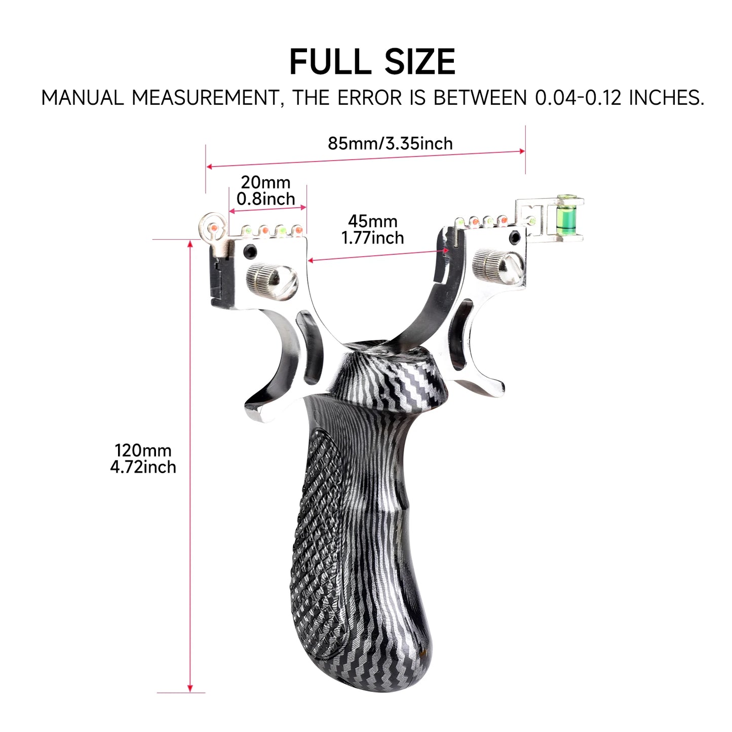 Strong Aiming Slingshot, High-quality Metal Anti Slip Handle Sling Shot, Outdoor Hunting Shooting Slingsshot, Practice Package