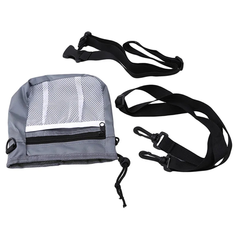 Pet Dog Puppy Training Treat Snack Pet Feed Pocket Pouch Multifunctional Pouch Food Crossbody Bag Pocket Dogwalking Waist Bag