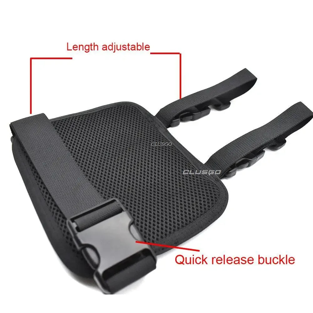 Tactical Molle EDC Pouch Compact Utility Pouch 600D Organizer Tools Bags with Thigh Rig Panel Multipurpose Tool Bag Wasit Bag