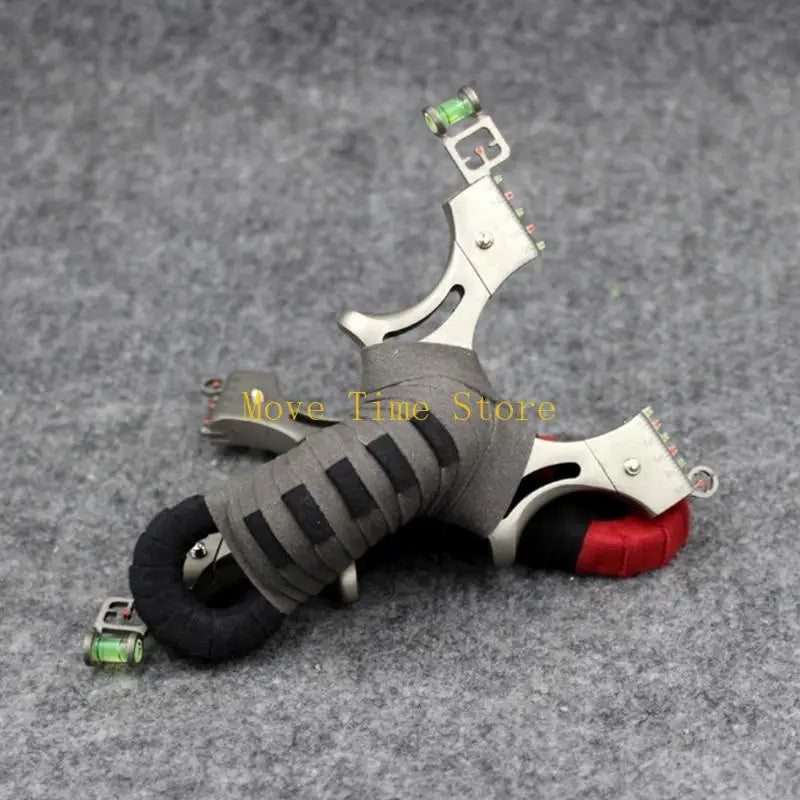 Professional Stainless Slingshots for Hunting Adult Catapult Shooting Slingshot High Velocity Tac-tical Wrist Slingshot