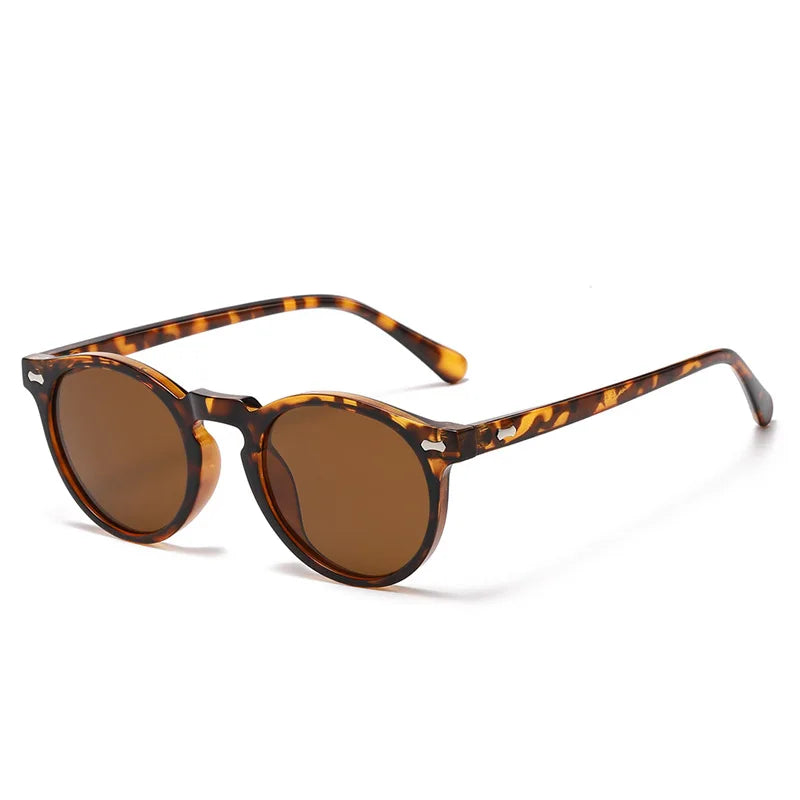 New Retro Polarized Sunglasses Men Women Fashion Small Round Sun Glasses For Male Female Literary Vintage Shades Driving Eyewear