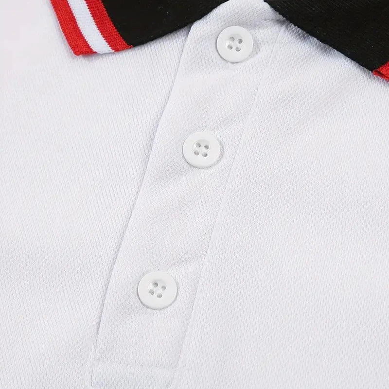 Men Slim Fit Fashion Golf Polo Shirt Men Breathable and Comfortable Tops Men Clothes Spring Summer New Short Sleeve Polo Shirt