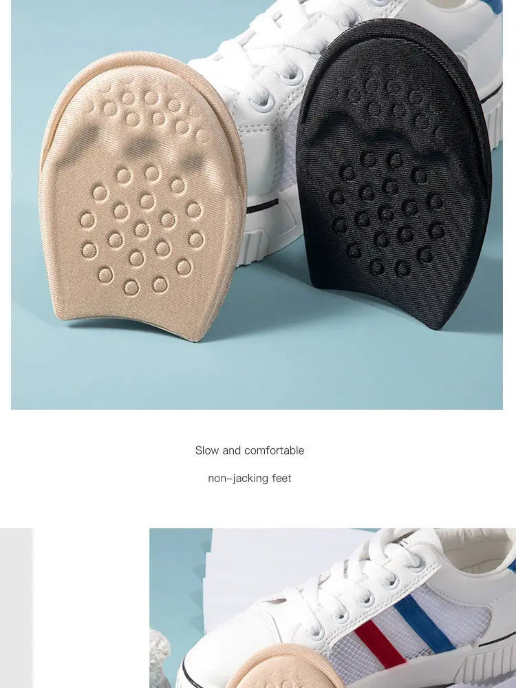 Forefoot Pads for Women High Heels Half Insoles Forefoot Anti-Slip Pain Relief Insert Shoe Size Reduce Filler for Too Big Shoes