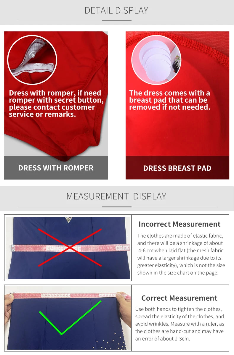 Dress For Dancing Sports Costume Women Latin Practice Dancewear Party Skirt Line Suit Competition Girl Stage Clothes Female Prom