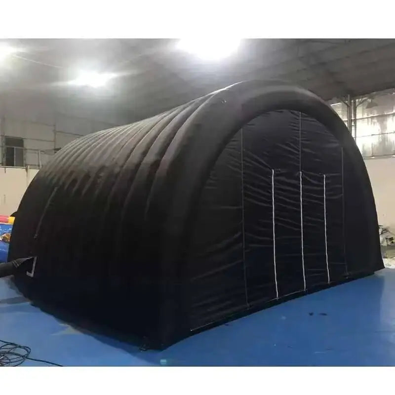 Giant Red Tent While Iatable Stage Cover Shelter Air Roof For Outdoor Activities And Promotion Display