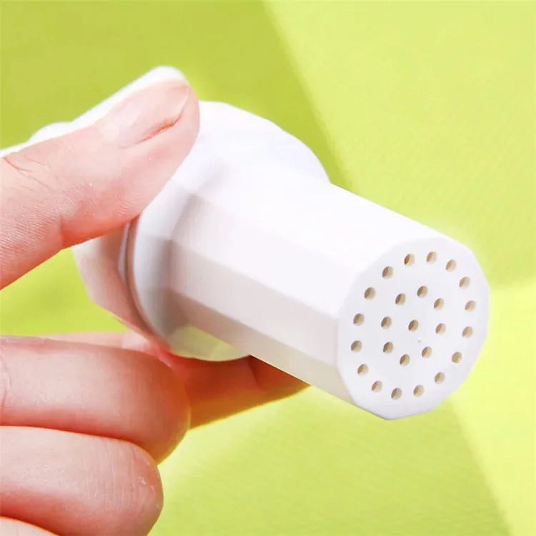 Plastic Garlic Presses Screw Squeeze Peeler Garlic Crusher White Manual Press Practical Kitchen Cooking Tools