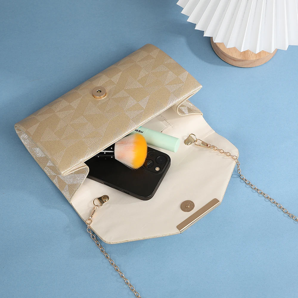Ladies Light Luxury Evening Clutch Bag High-End Dinner Wedding Party Dress Bag Elegant Fashionable Ladies Handbag
