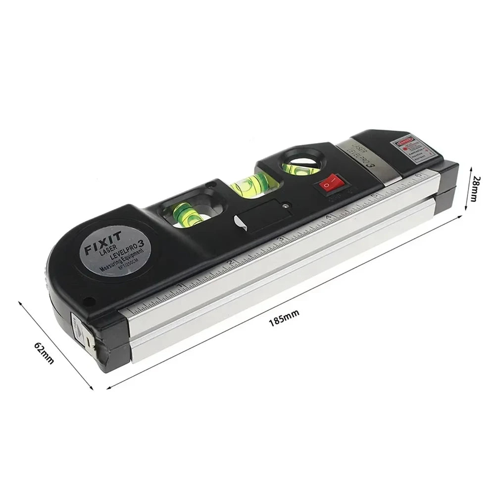 High Precision Infrared Laser Leveling Instrument Multi-functional Marking Line Measurement Tool for DIY Home Improvement