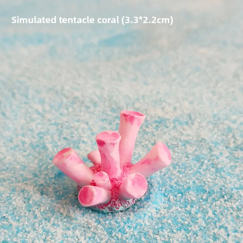 Aae Ball Aquarium Decoration Coral Micro Lacape Eco-Friendly Fi Tank Accories Toy Figurine Boat Garden Decoration