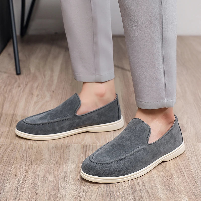 Men Casual Shoes Formal Man Loafers Leisure Walk Tassel Moccasins Italian Breathable Slip on Male Boat Shoes