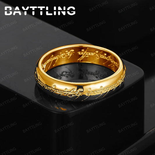 Luxury 925 Sterling Silver Simple Letter Pattern Ring Women Gift Fashion Temperament Jewelry Wedding Accessories