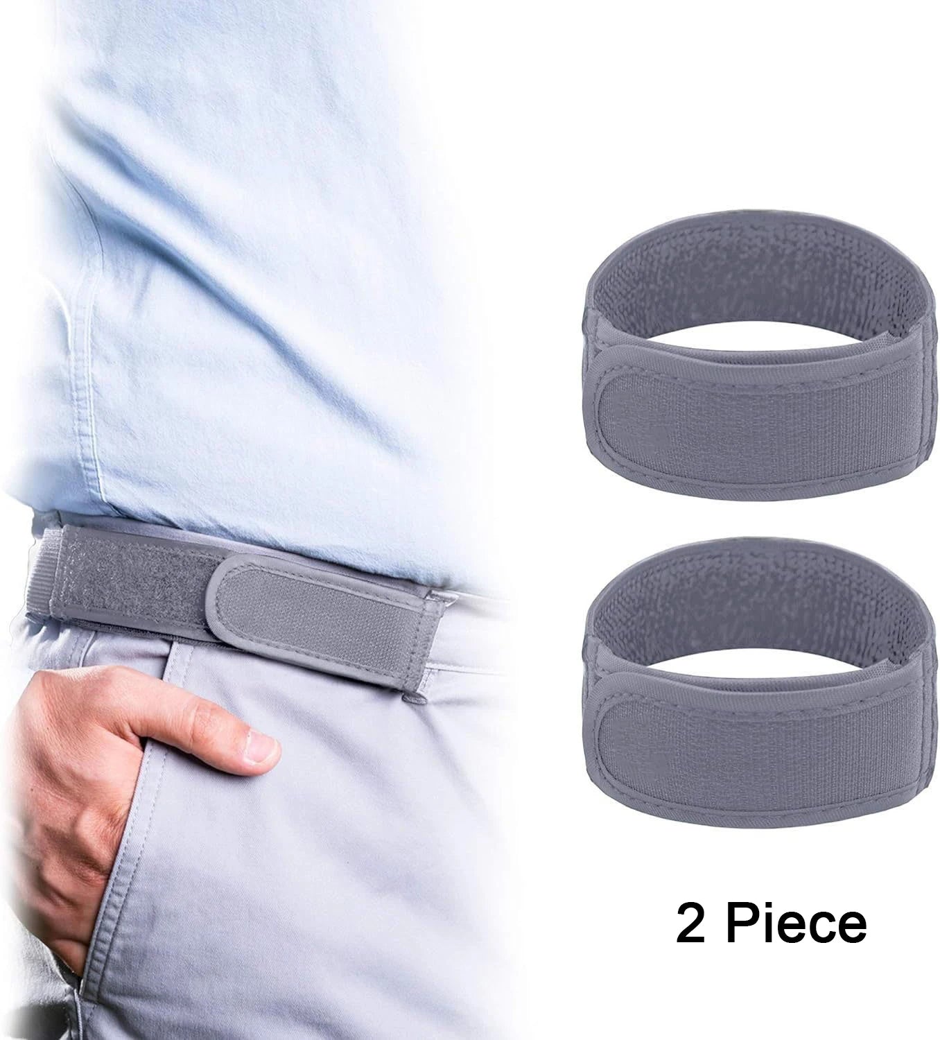 Buckle Free Waist Belts for Men Women Ultra-soft Elastic Comfort Design Stylish No Buckle Belt Fashion Unisex Comfort Waistband
