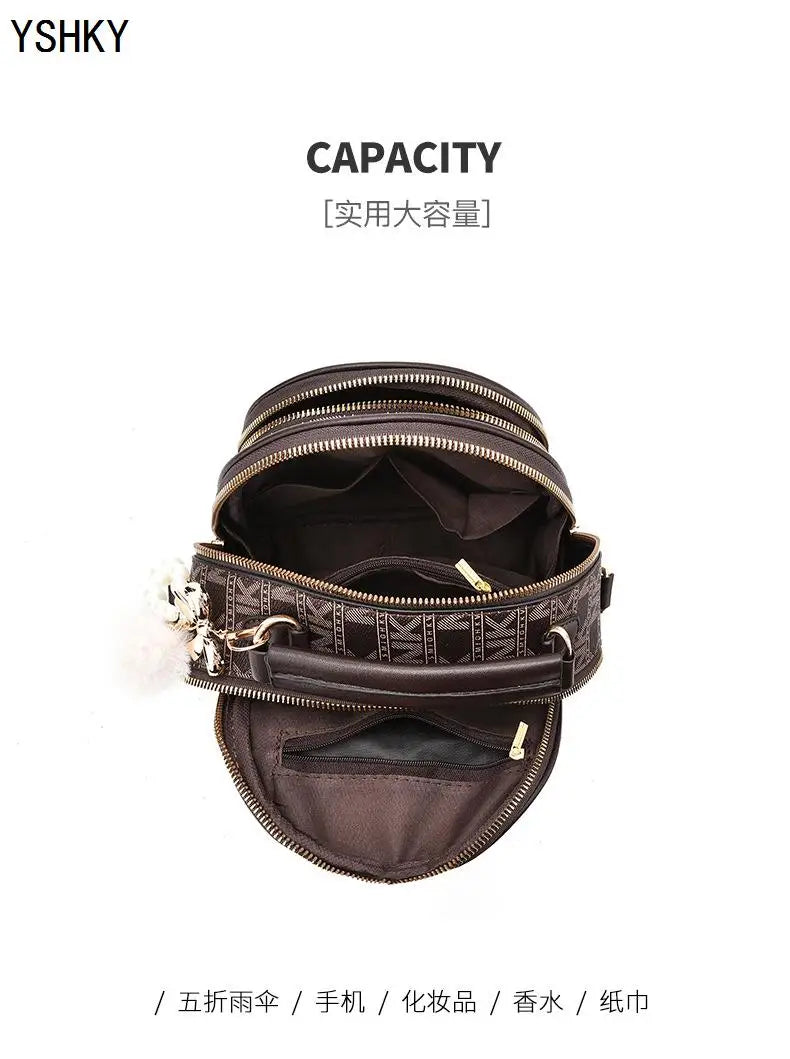 Women's bag 2025 new fashion women's bags hit color hand-held  bag Europeand the United States all-match shoulder messenger bag