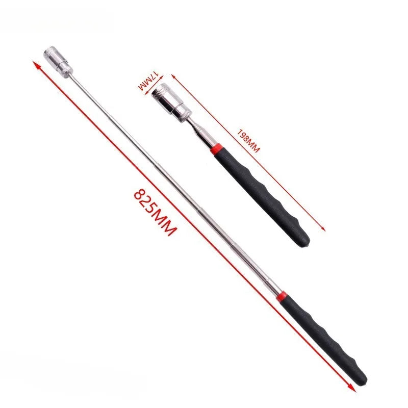 Magnet Pick Up Tool, Nuts and Bolts Pick Up Tool Telescopic Magnetic Pick Up Tool with LED Light