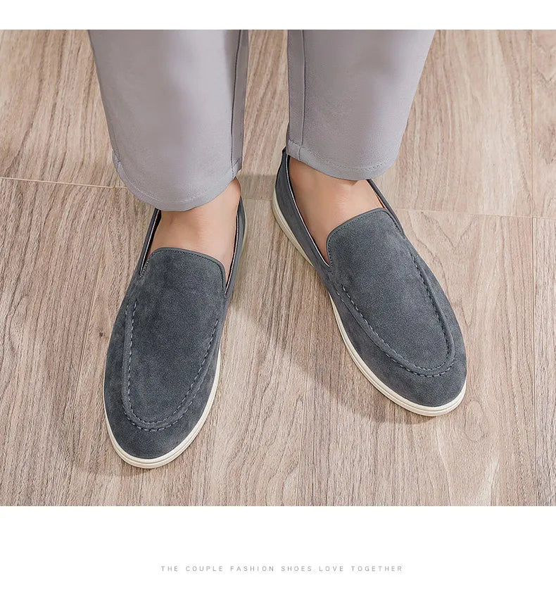 Men Casual Shoes Formal Man Loafers Leisure Walk Tassel Moccasins Italian Breathable Slip on Male Boat Shoes
