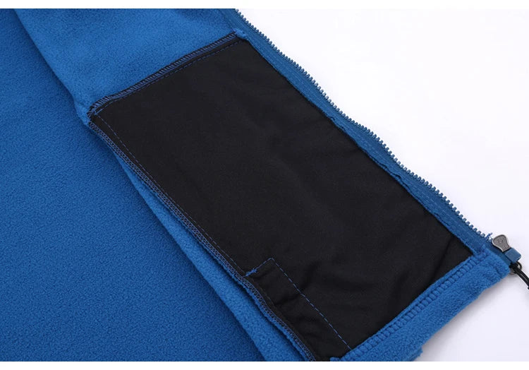 TRVLWEGO Winter Jackets For Men Warm Soft Shell Polar Fleece Jacket Climbing Camping Hiking Skiing Windproof Coat Inner Clothes