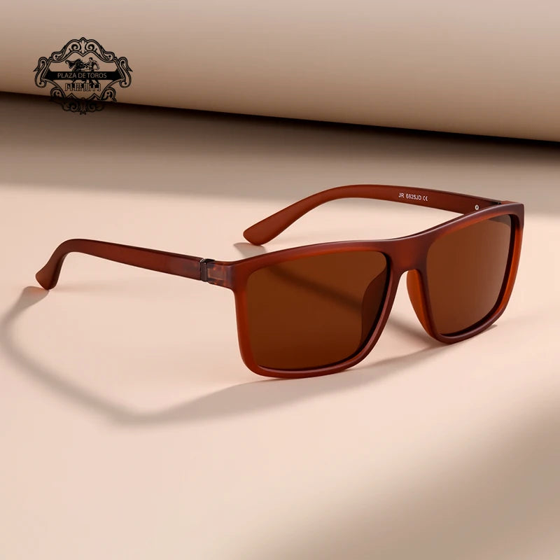 Classic Square Polarized Sunglasses Men Women Retro Black Sun Glasses Male Female Fashion Summer Anti Glare Driving Shades UV400