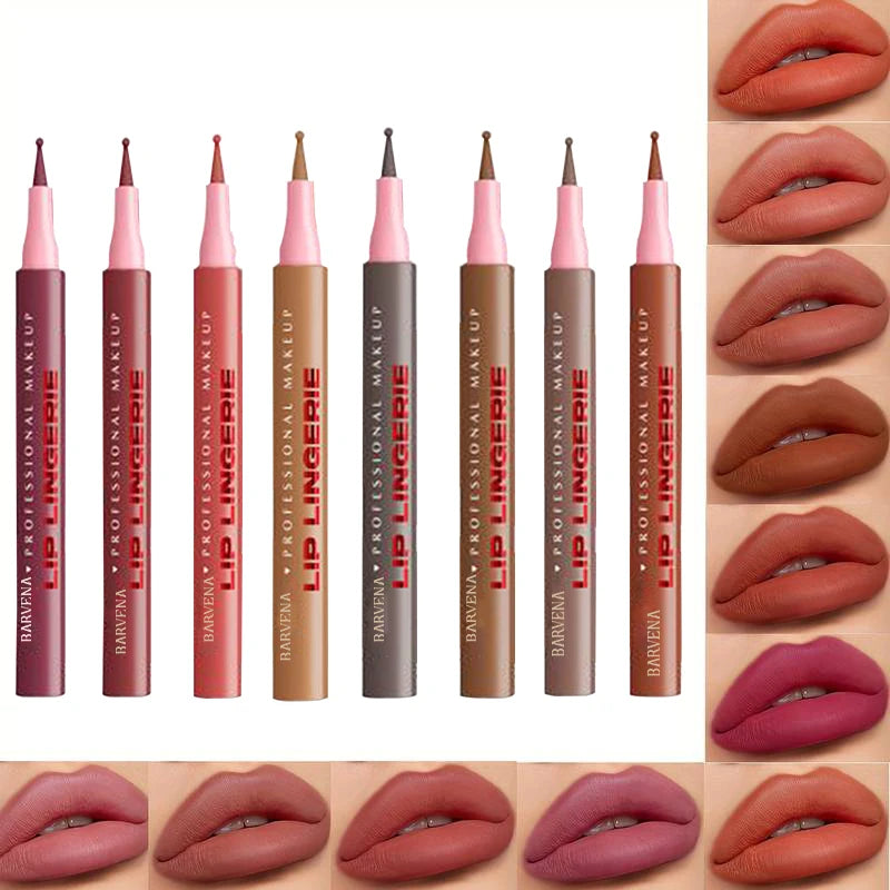 12 color matte lipliner lipstick lip pencil long-lasting waterproof, sweat proof, non dry cosmetics women's cosmetic pen