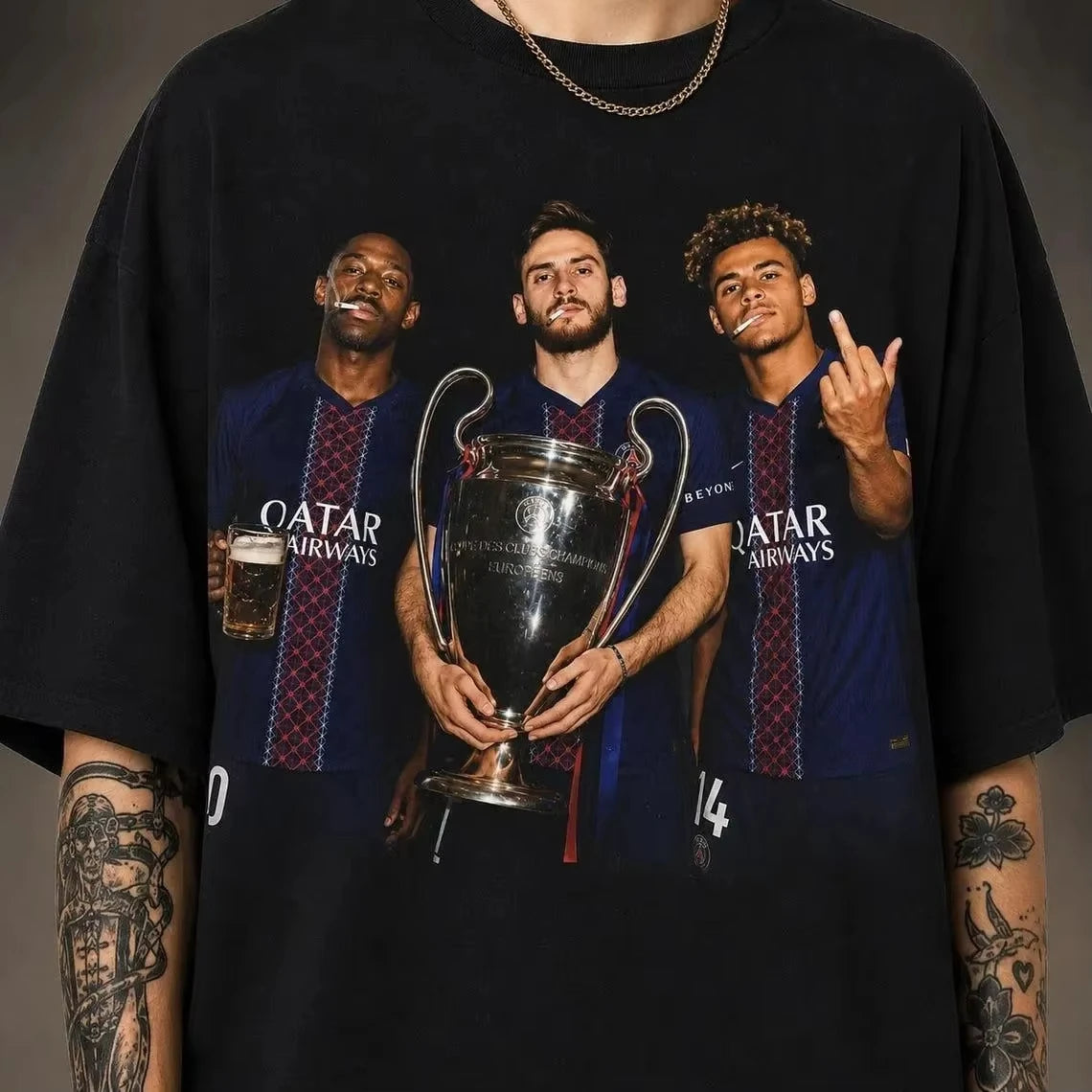 2026 new Football T-shirt - Men's and Women's Style Summer Cotton Fashion Round-neck Short-sleeved T-shirt Streetwear