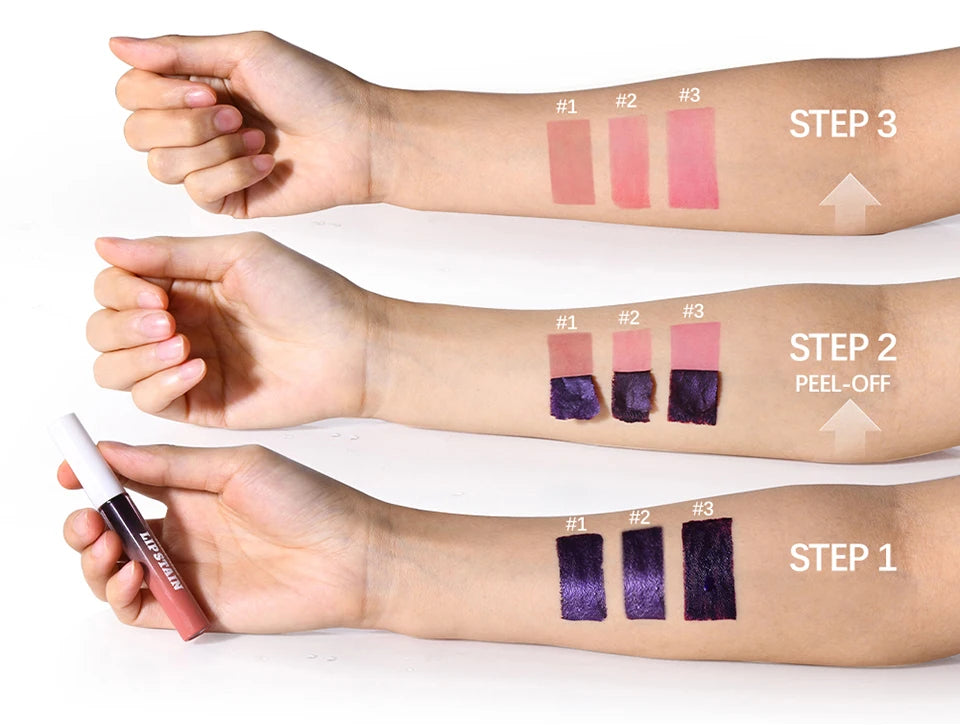 Long Lasting Lip Inks Korean Matte Lip Tint Peel Off Matte Tick for Lips Stick Free Shipping Liquid Lipstick Waterproof Makeup