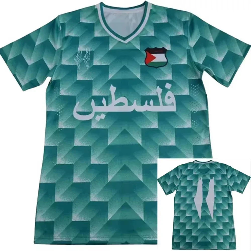 Palestine Soccer Jerseys Football Kid T Shirt War Justice March Uniform Kits Clothing Summer Men T Shirt Kid Tshirt Men Clothing