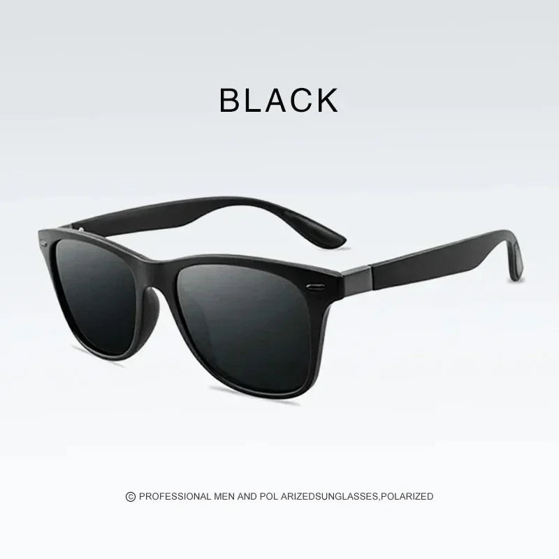 Fashion Vintage Square Polarized Sunglasses Classic Driving Fishing Brand Designer Sun Glasses Man Retro Shades UV400 Eyewear
