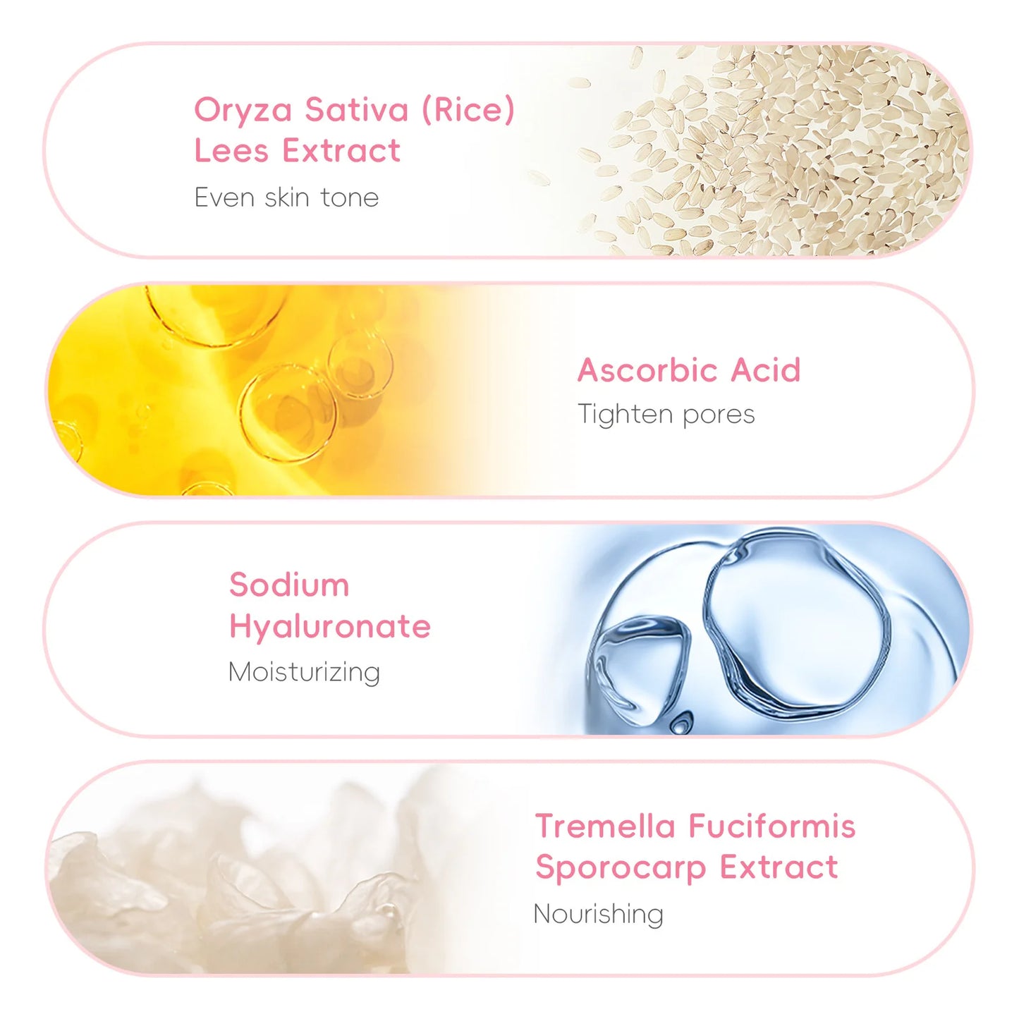 Sakura Whitening Face Serum Anti Aging Fade Fine Lines Tighten Pores Improve Melanin Pigment Dull Moisturizer Brighten Skin Care