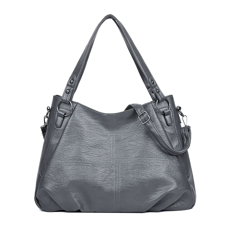 Fashionable Simple Handbag Famous Luxury Designer Women Tote Bag High Quality Soft Leather Large Capacity Women's Shoulder Bags